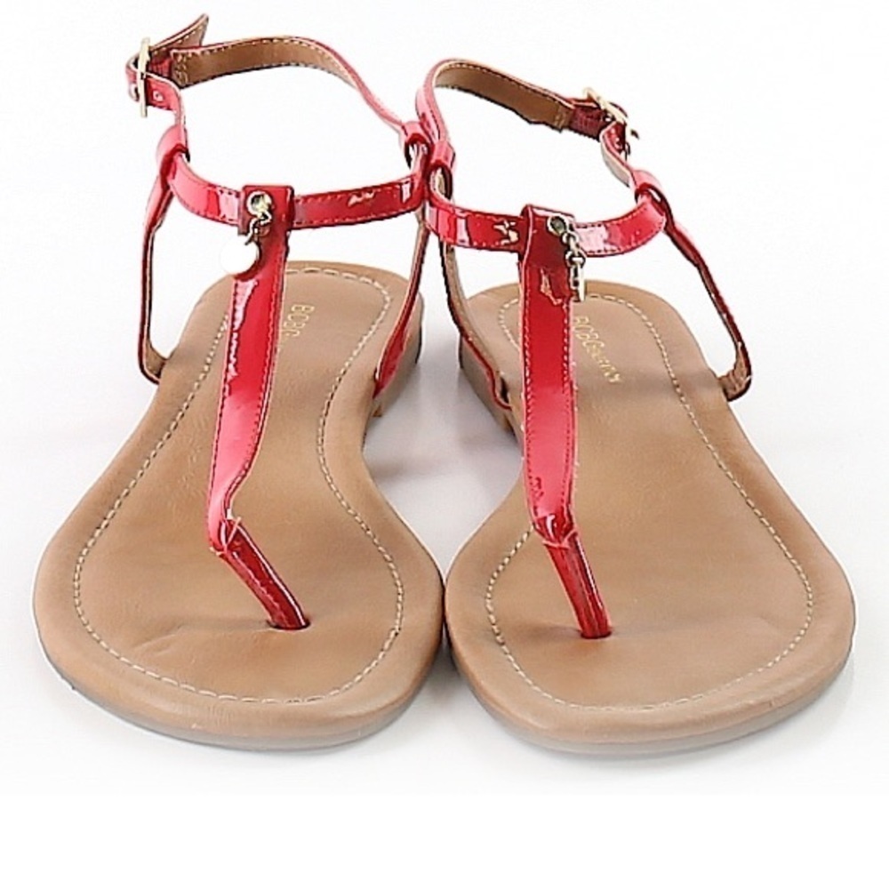 BCBG Red Sandals